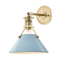 Aged Brass / Blue Bird