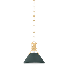 Aged Brass / Soft Studio Green