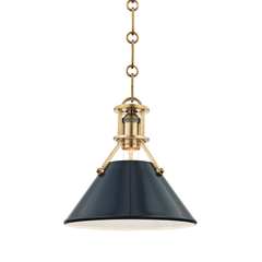 Aged Brass / Darkest Blue