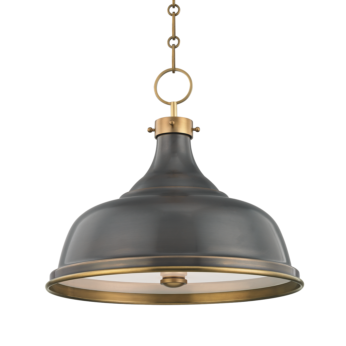 Metal No. 1 Pendant — a Hudson Valley pendant for kitchens, entries, and dining rooms at Laurie Yapp Home.