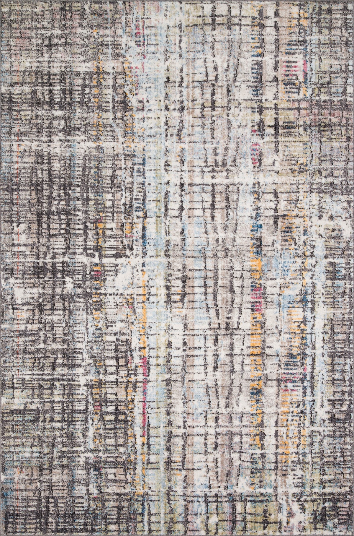 Medusa Charcoal / Multi — a Loloi rug at Laurie Yapp Home.