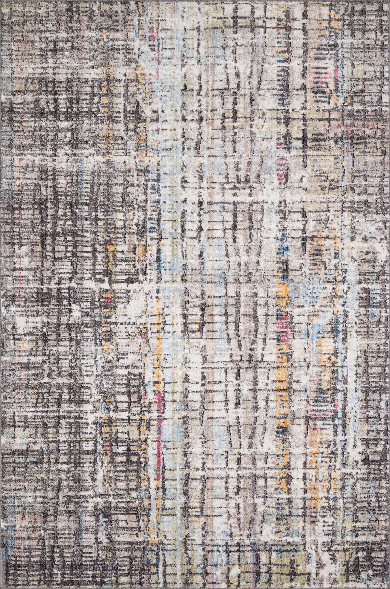 Medusa Charcoal / Multi — a Loloi rug at Laurie Yapp Home.