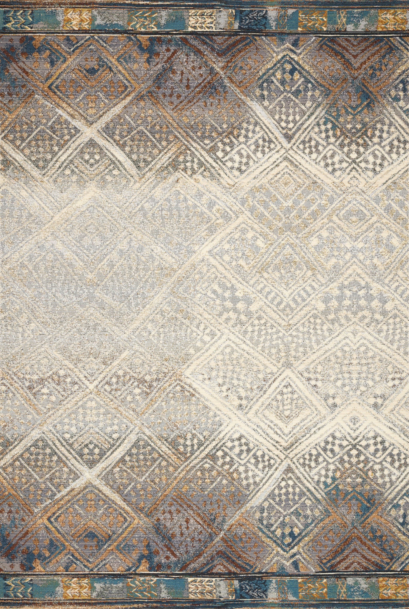 Mika Ivory / Mediterranean — a Loloi rug at Laurie Yapp Home.