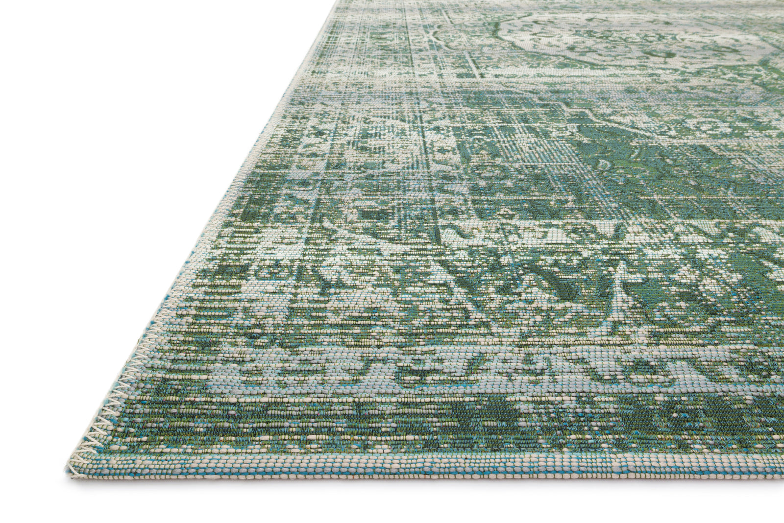 Mika Green / Mist — a Loloi rug at Laurie Yapp Home.