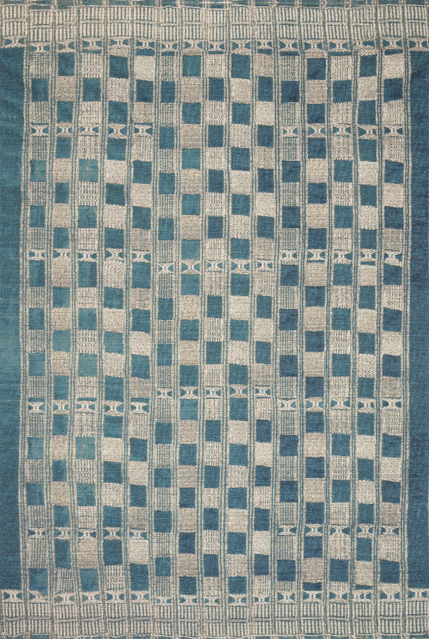 Mika Blue / Ivory — a Loloi rug at Laurie Yapp Home.
