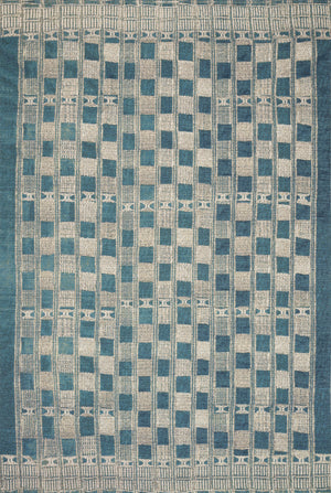 Mika Blue / Ivory — a Loloi rug at Laurie Yapp Home.