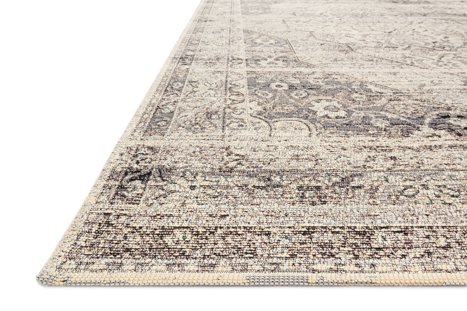 Mika Stone / Ivory — a Loloi rug at Laurie Yapp Home.