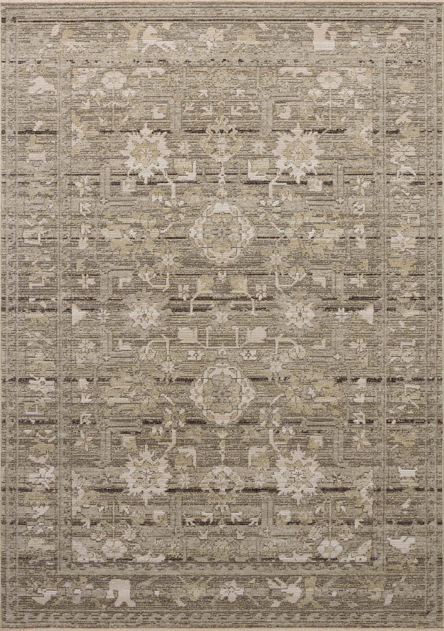 Milena Sage / Ivory — a Loloi rug at Laurie Yapp Home.