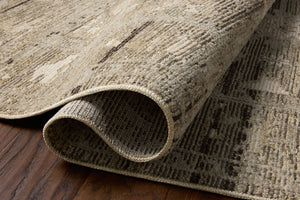 Milena Sage / Ivory shown from a different angle to reveal its pattern.
