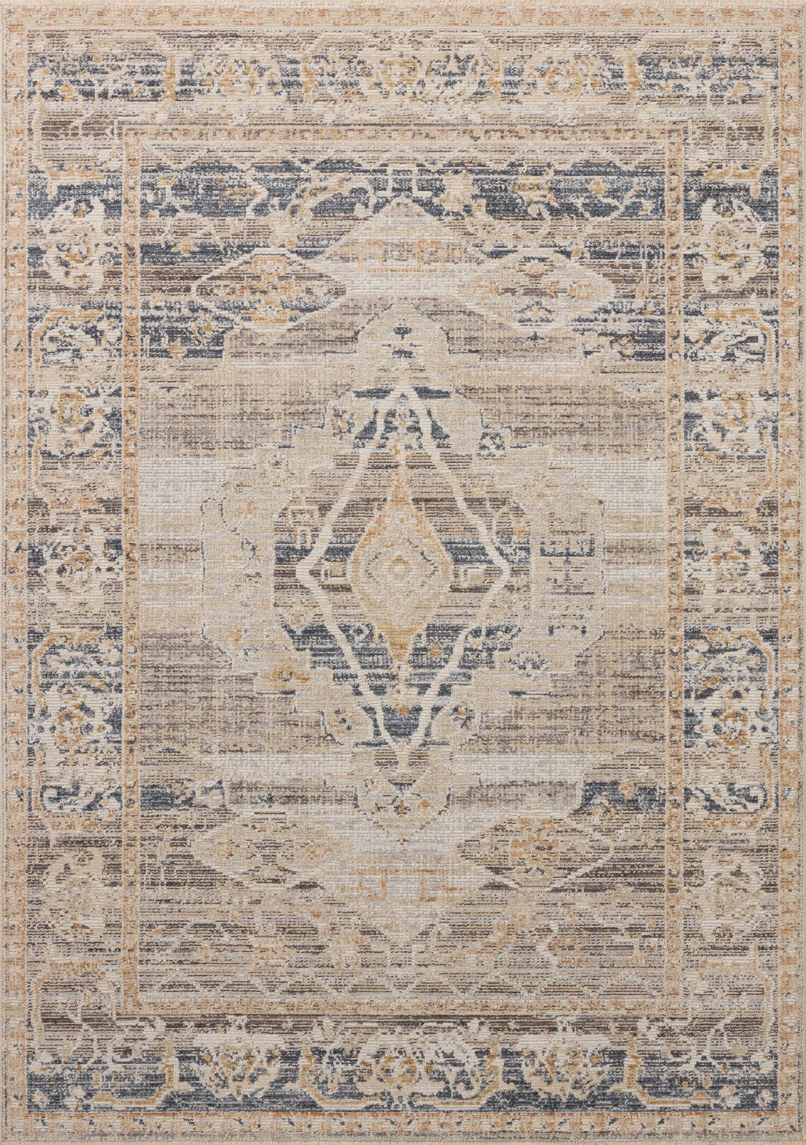 Milena Natural / Ivory — a Loloi rug at Laurie Yapp Home.