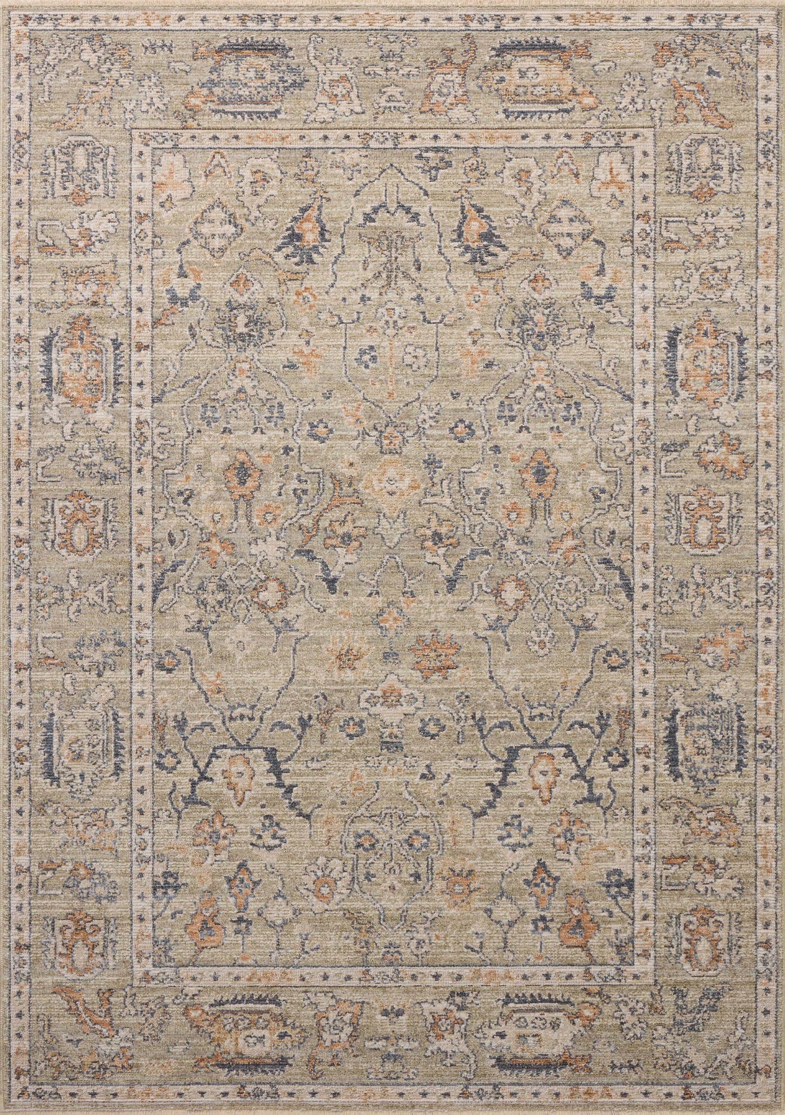 Milena Sage / Multi — a Loloi rug at Laurie Yapp Home.