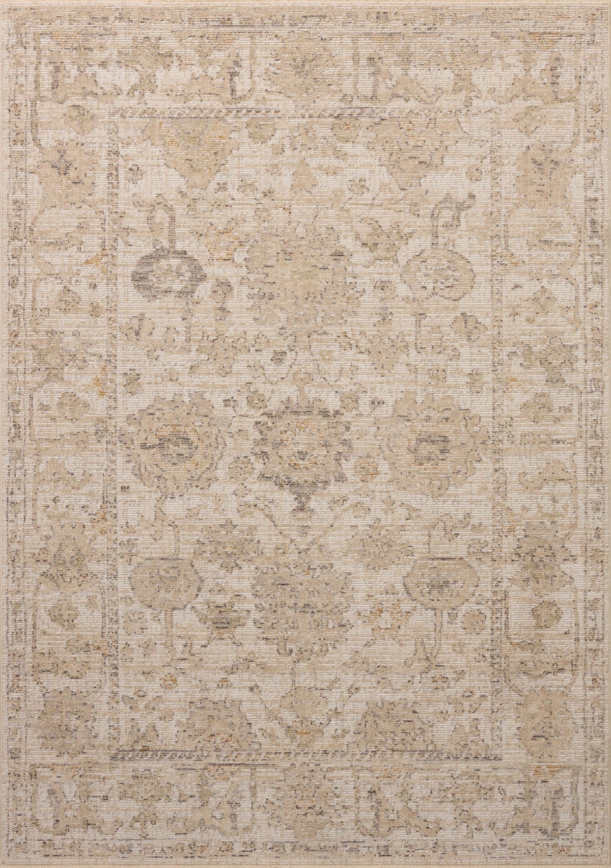 Milena Ivory / Sand — a Loloi rug at Laurie Yapp Home.