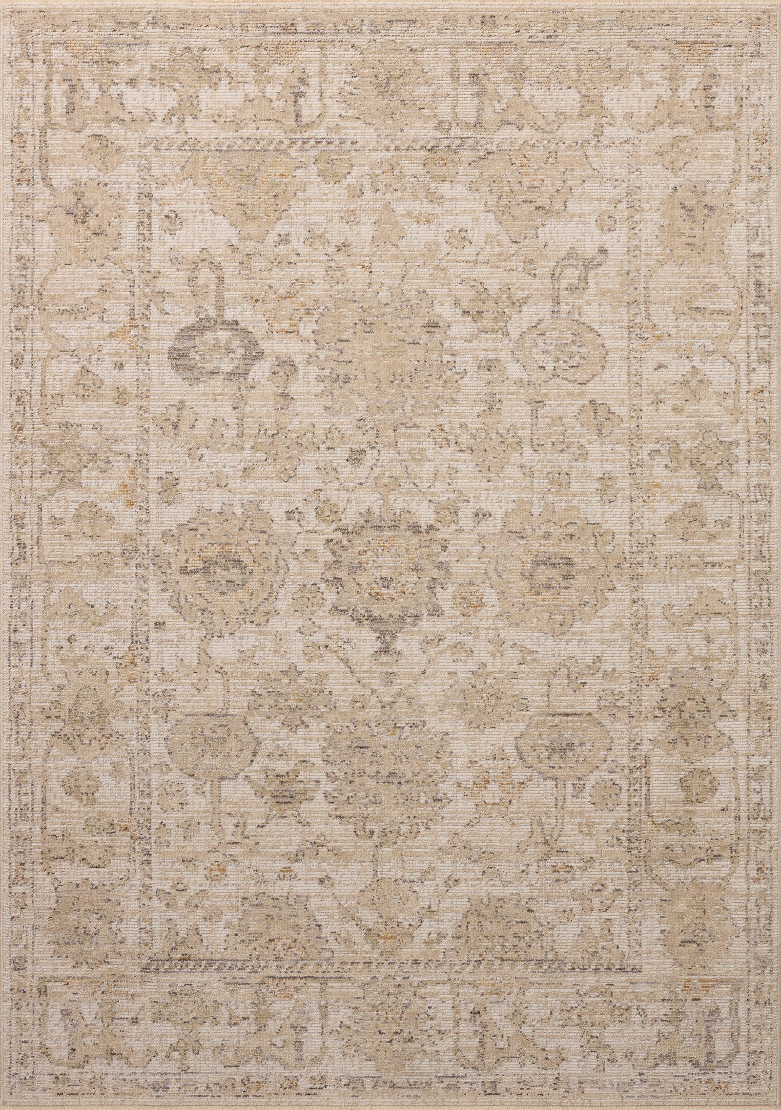 Milena Ivory / Sand — a Loloi rug at Laurie Yapp Home.
