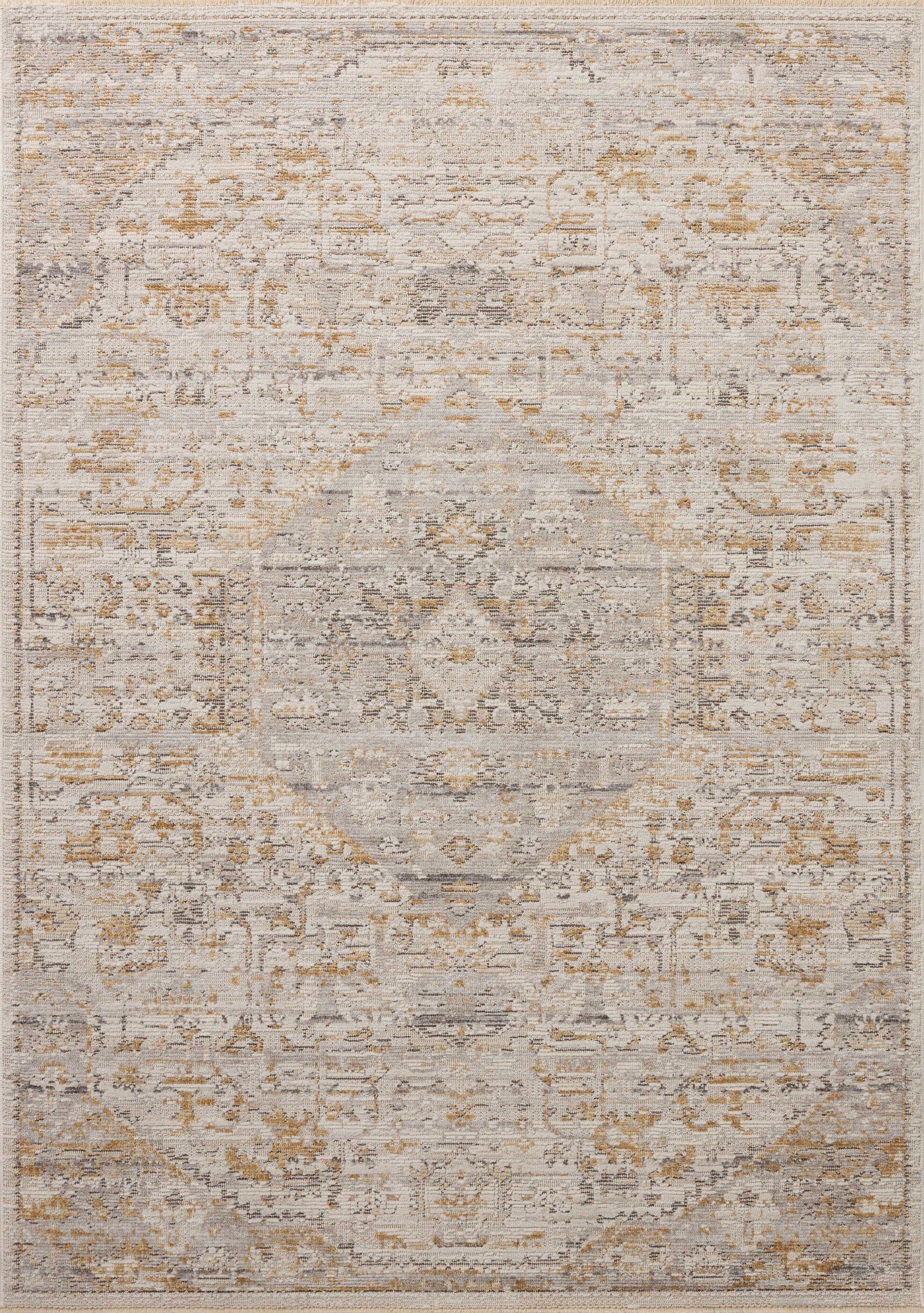 Milena Ivory / Ochre — a Loloi rug at Laurie Yapp Home.