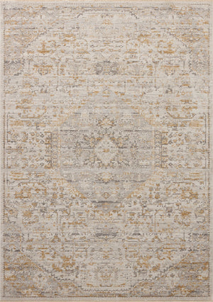 Milena Ivory / Ochre — a Loloi rug at Laurie Yapp Home.