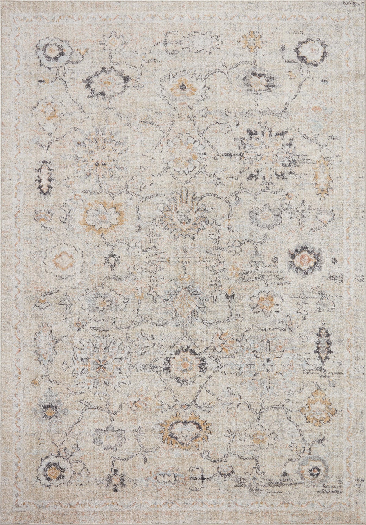 Monroe Natural / Multi — a Loloi rug at Laurie Yapp Home.