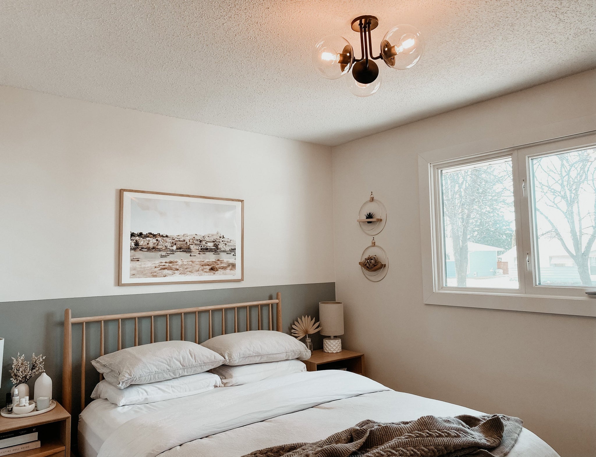 Meadow Semi Flush 20.25" - Lifestyle [H503603-OB]
