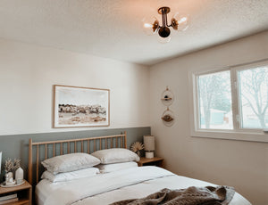 Meadow Semi Flush 20.25" - Lifestyle [H503603-OB]