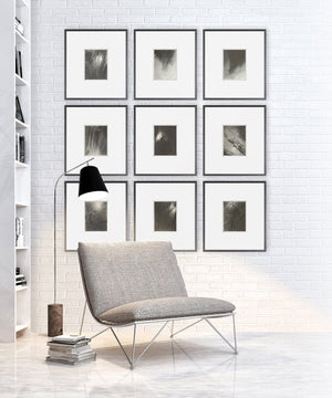 side view of Cloud Sequence Stieglitz V luxury Artwork
