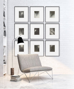 side view of Cloud Sequence Stieglitz IX luxury Artwork