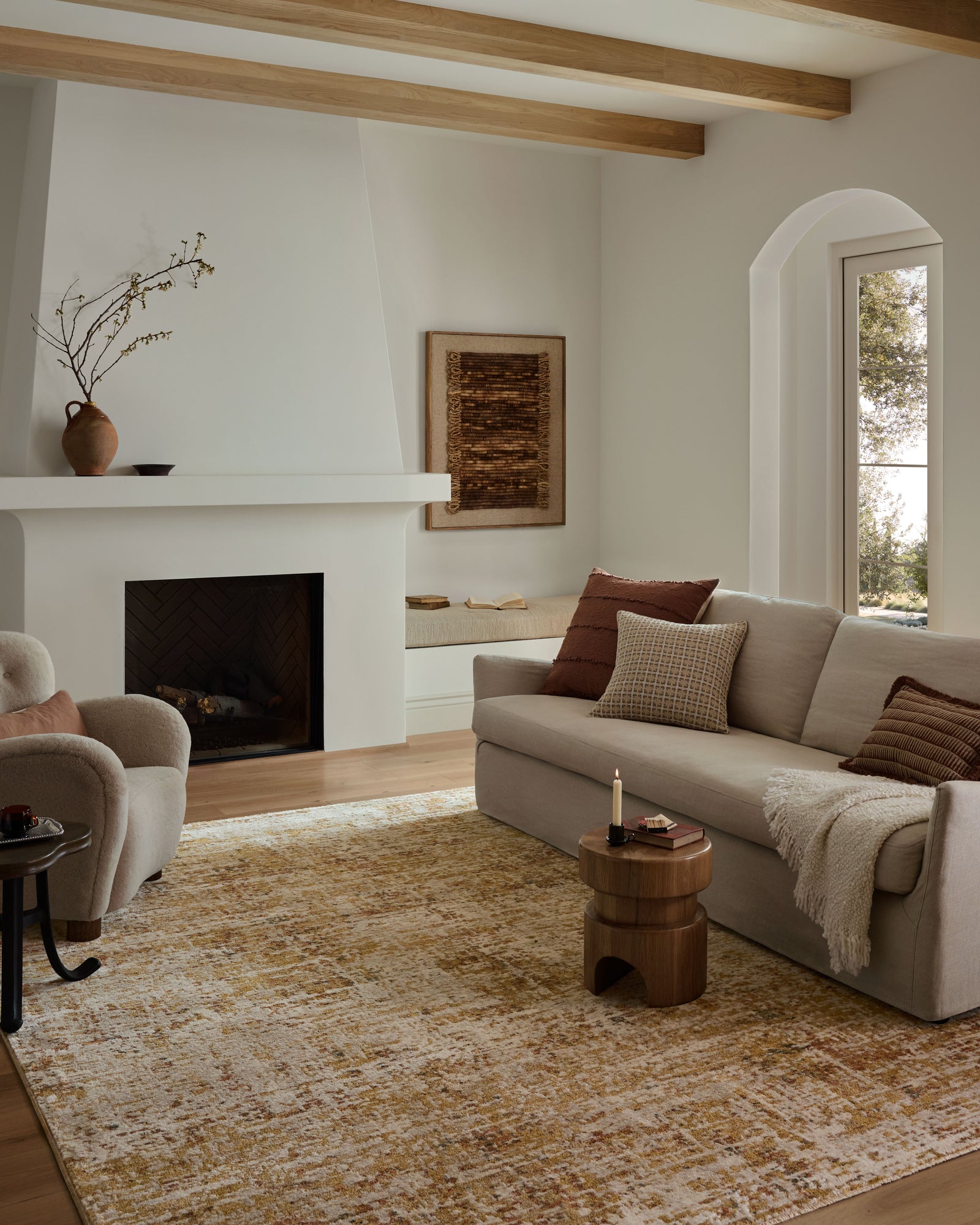 Nellie Sunset / Pebble — a Loloi rug at Laurie Yapp Home.