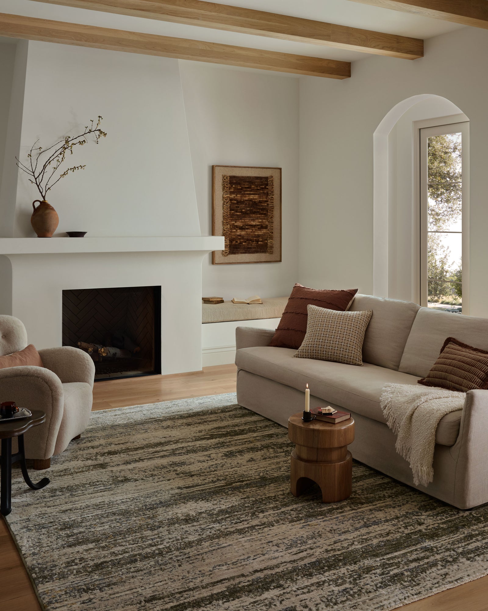 Nellie Lagoon / Dove — a Loloi rug at Laurie Yapp Home.
