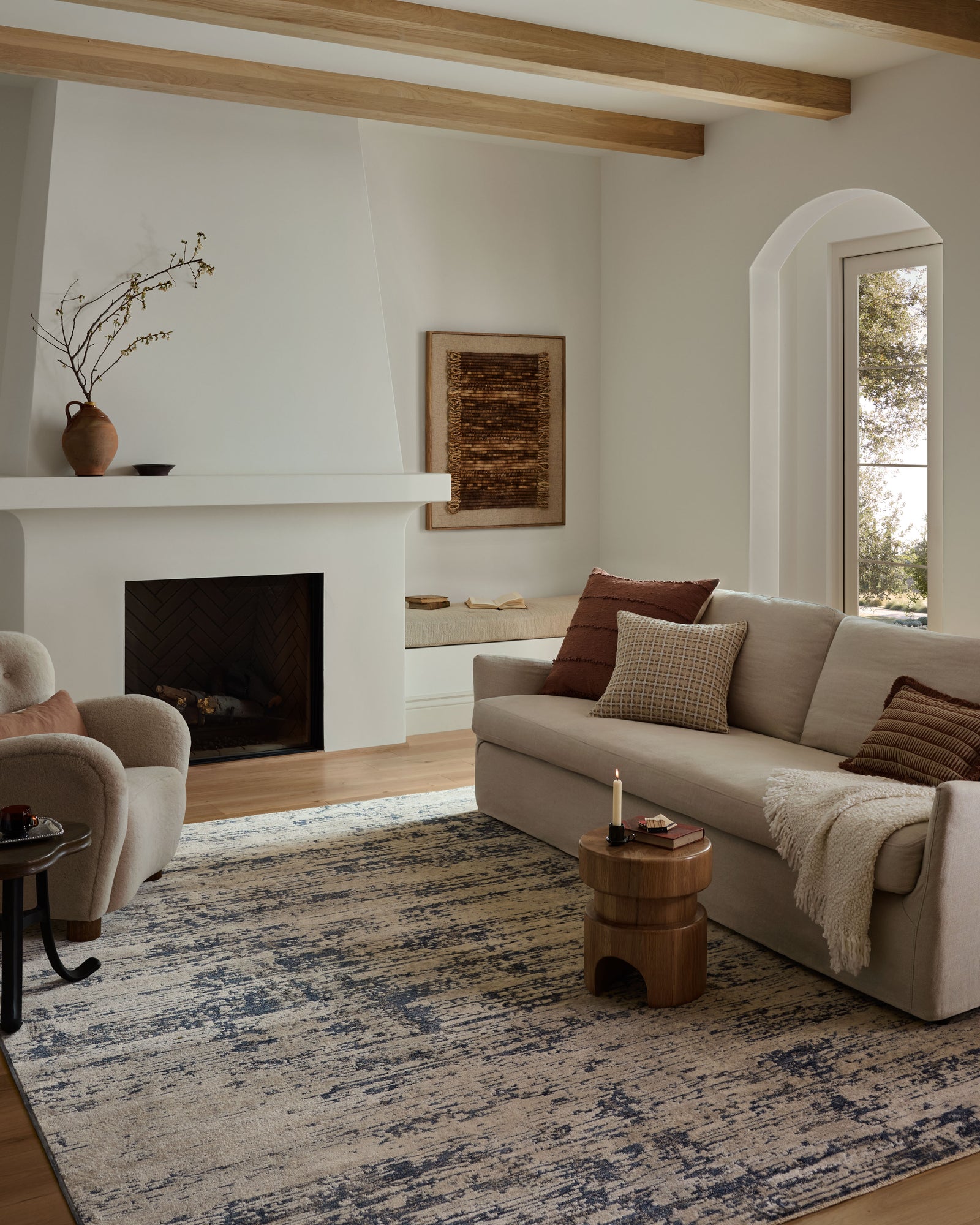 Nellie Dove / Blue — a Loloi rug at Laurie Yapp Home.