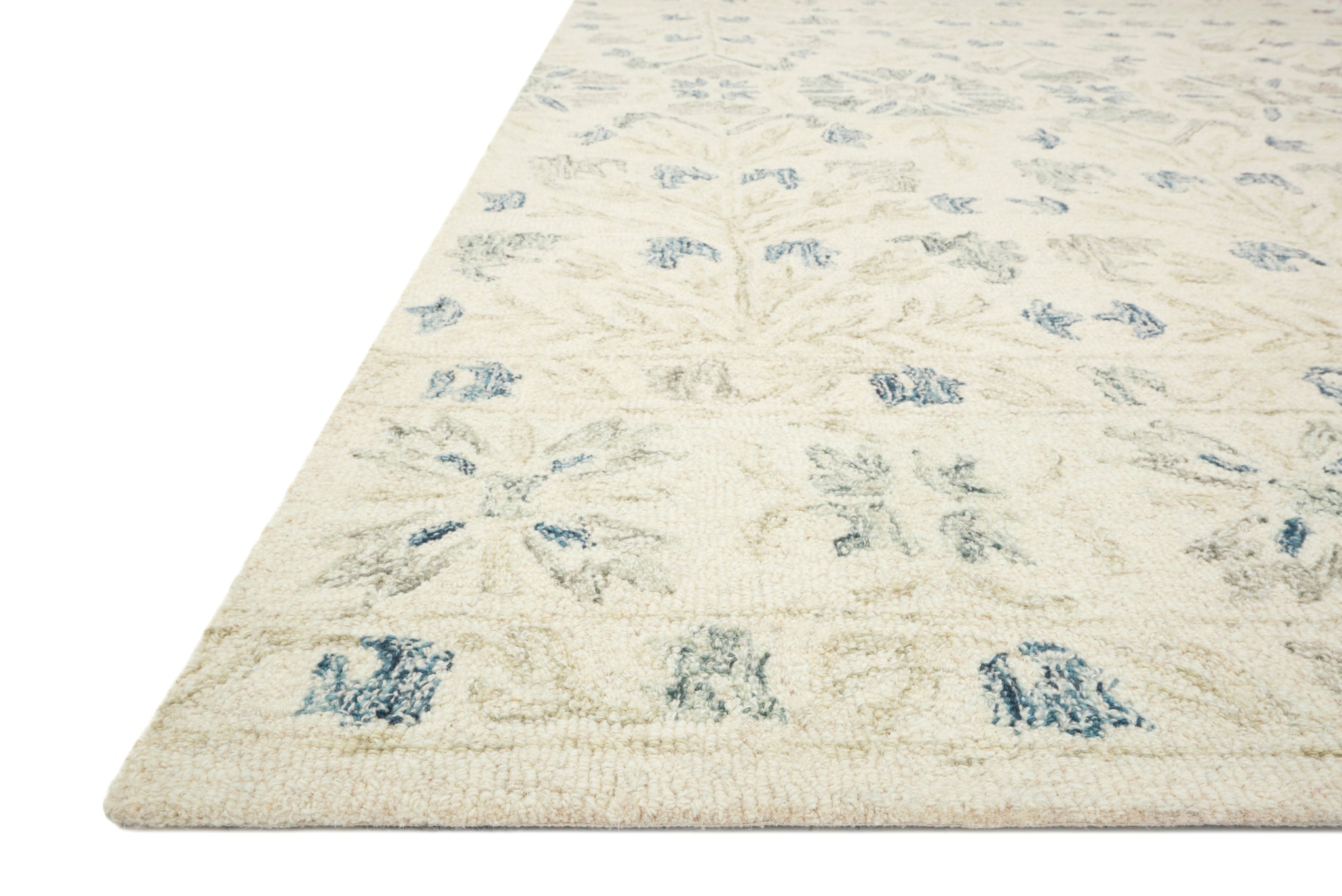 Norabel Ivory / Grey shown from another angle.