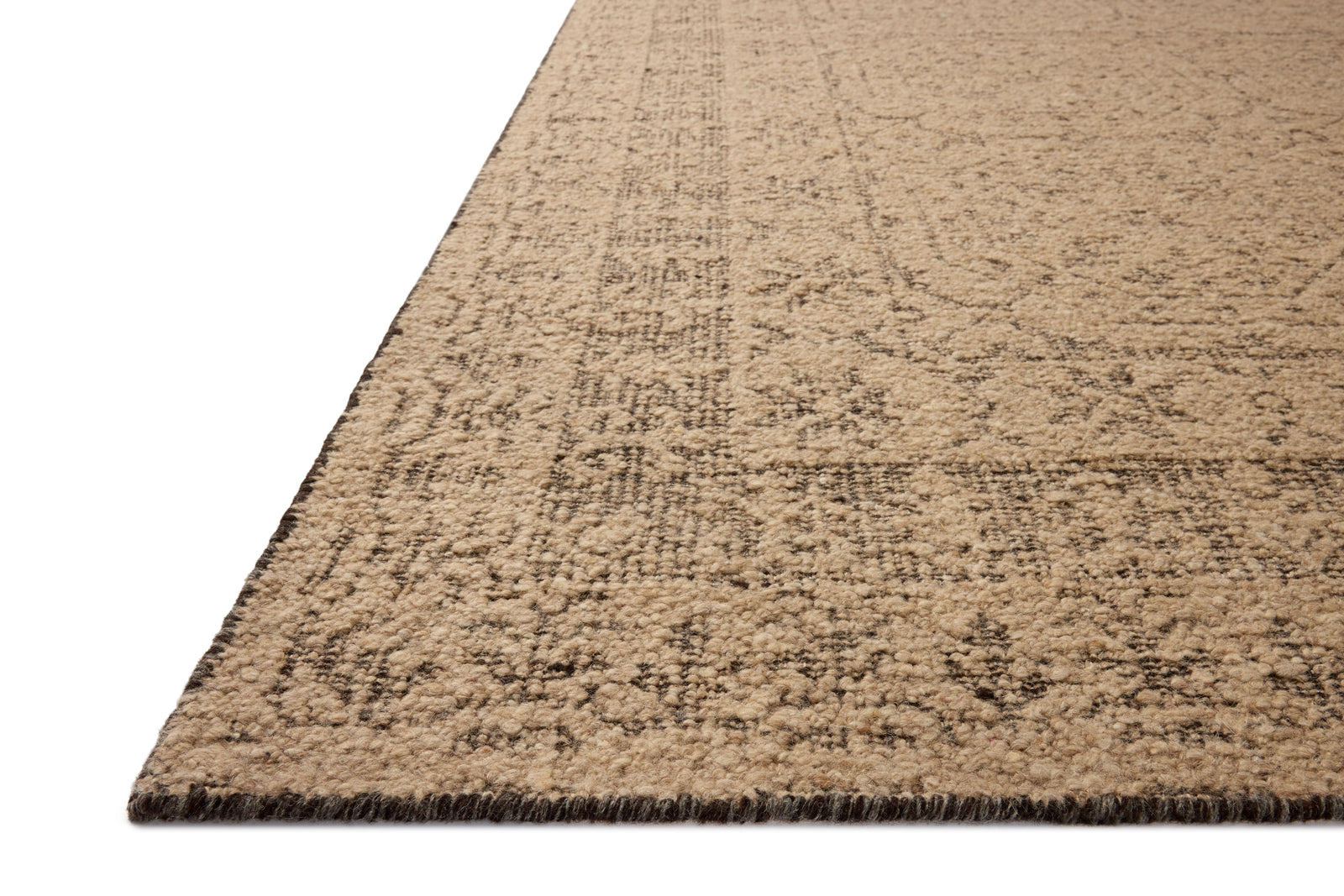 Novi Tan / Onyx — a Loloi rug at Laurie Yapp Home.