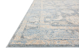 Odette Sky / Beige shown from a different angle to reveal its pattern.