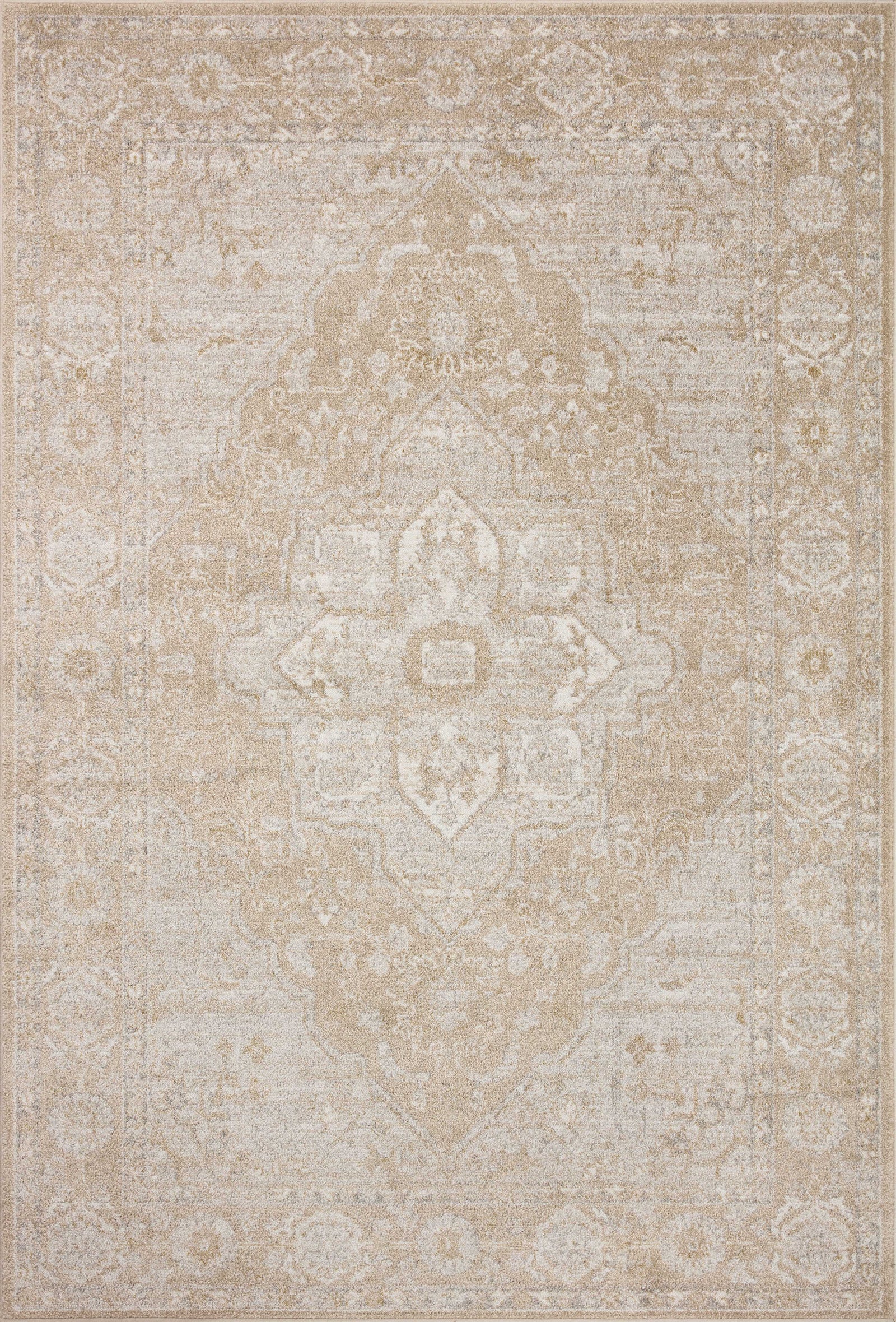Odette Beige / Silver — a Loloi rug at Laurie Yapp Home.