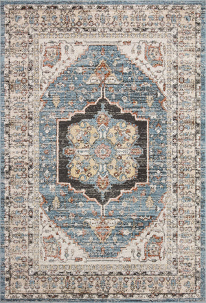 Odette Sky / Multi — a Loloi rug at Laurie Yapp Home.