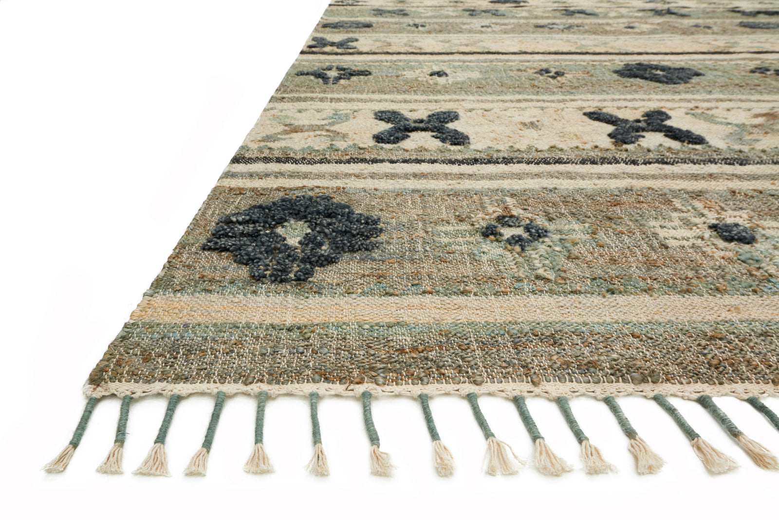Owen Aqua / Ink — a Loloi rug at Laurie Yapp Home.