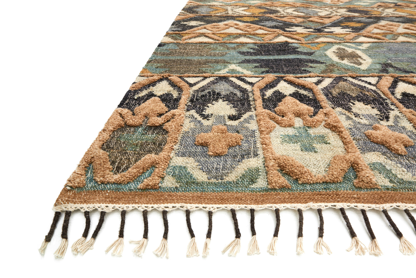 Owen Ocean / Camel — a Loloi rug at Laurie Yapp Home.
