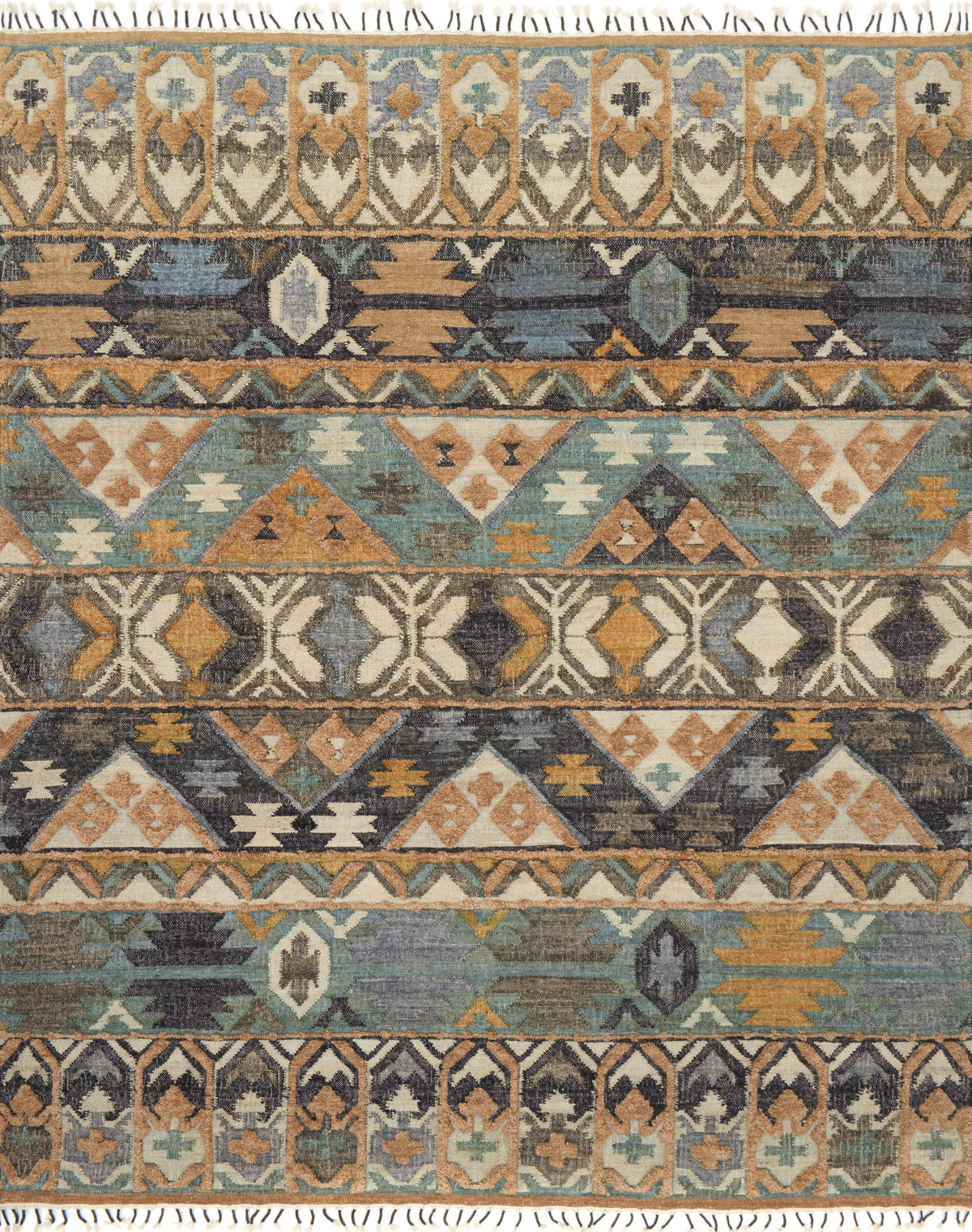 Owen Ocean / Camel — a Loloi rug at Laurie Yapp Home.