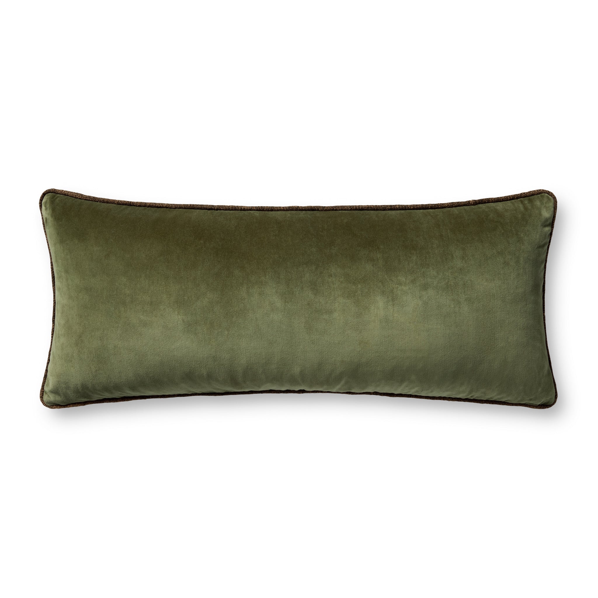 Liza Dark Green Pillow — a Loloi pillow at Laurie Yapp Home.