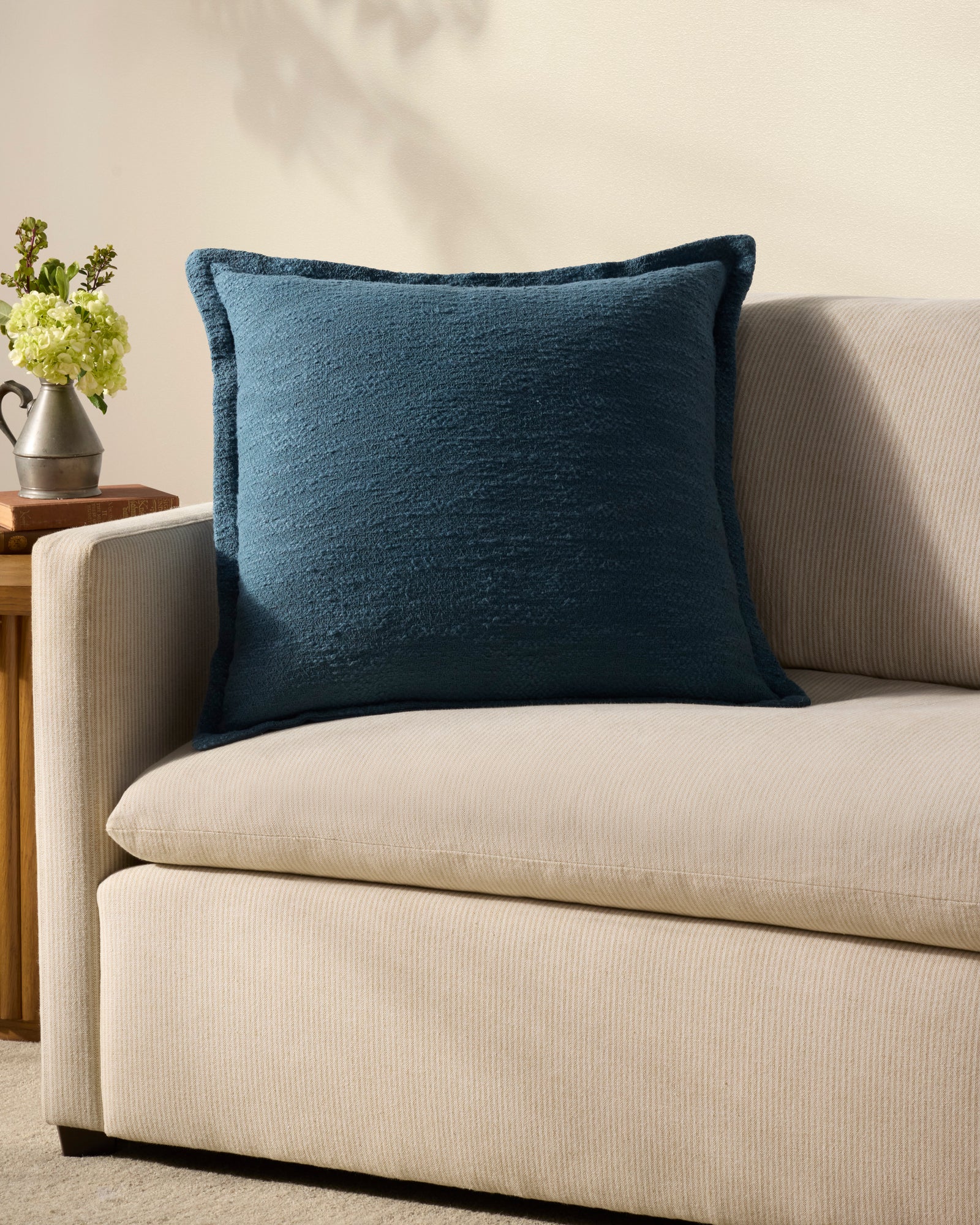 Morris Blue Pillow — a Loloi pillow at Laurie Yapp Home.