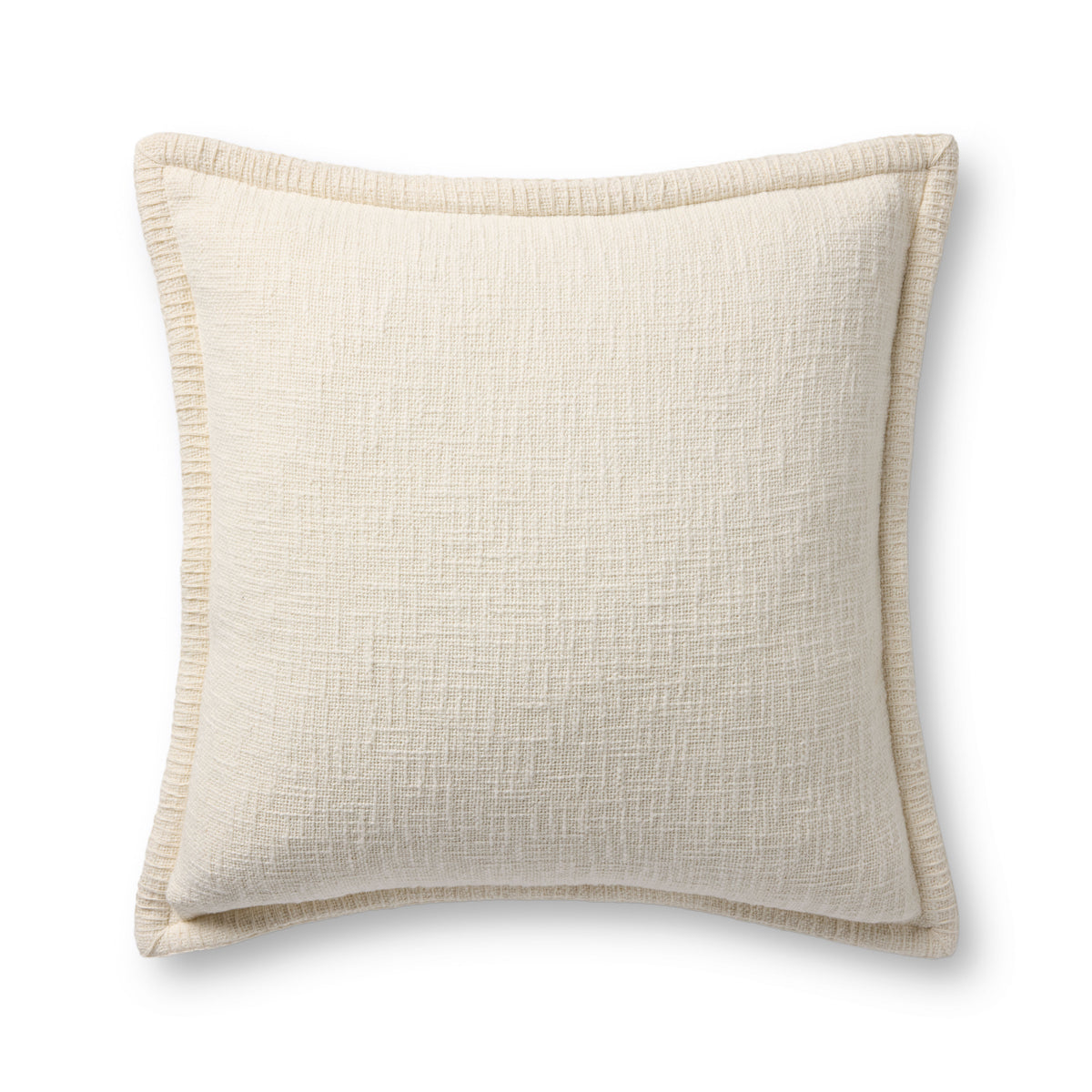 Ivory Pillow — a Loloi pillow at Laurie Yapp Home.