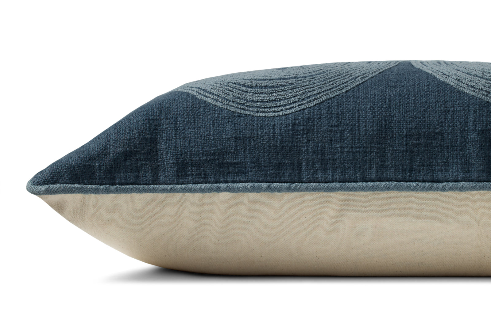 Navy / Blue Pillow — a Loloi pillow at Laurie Yapp Home.