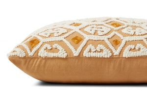 Ivory / Multi Pillow shown from another angle.