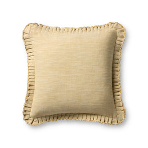 Yellow Pillow — a Loloi pillow at Laurie Yapp Home.