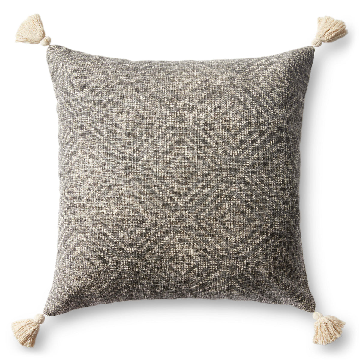 Charcoal Pillow — a Loloi pillow at Laurie Yapp Home.