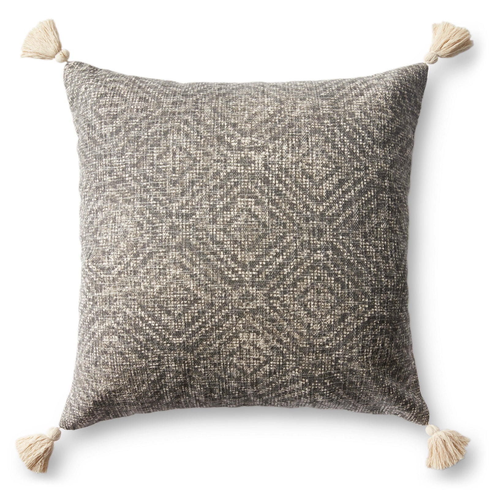 Charcoal Pillow — a Loloi pillow at Laurie Yapp Home.