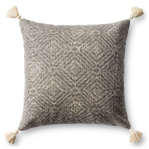 Charcoal Pillow — a Loloi pillow at Laurie Yapp Home.