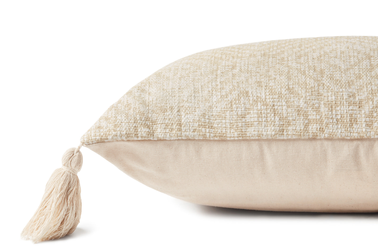 Ivory Pillow (Pattern 3) — a Loloi pillow at Laurie Yapp Home.