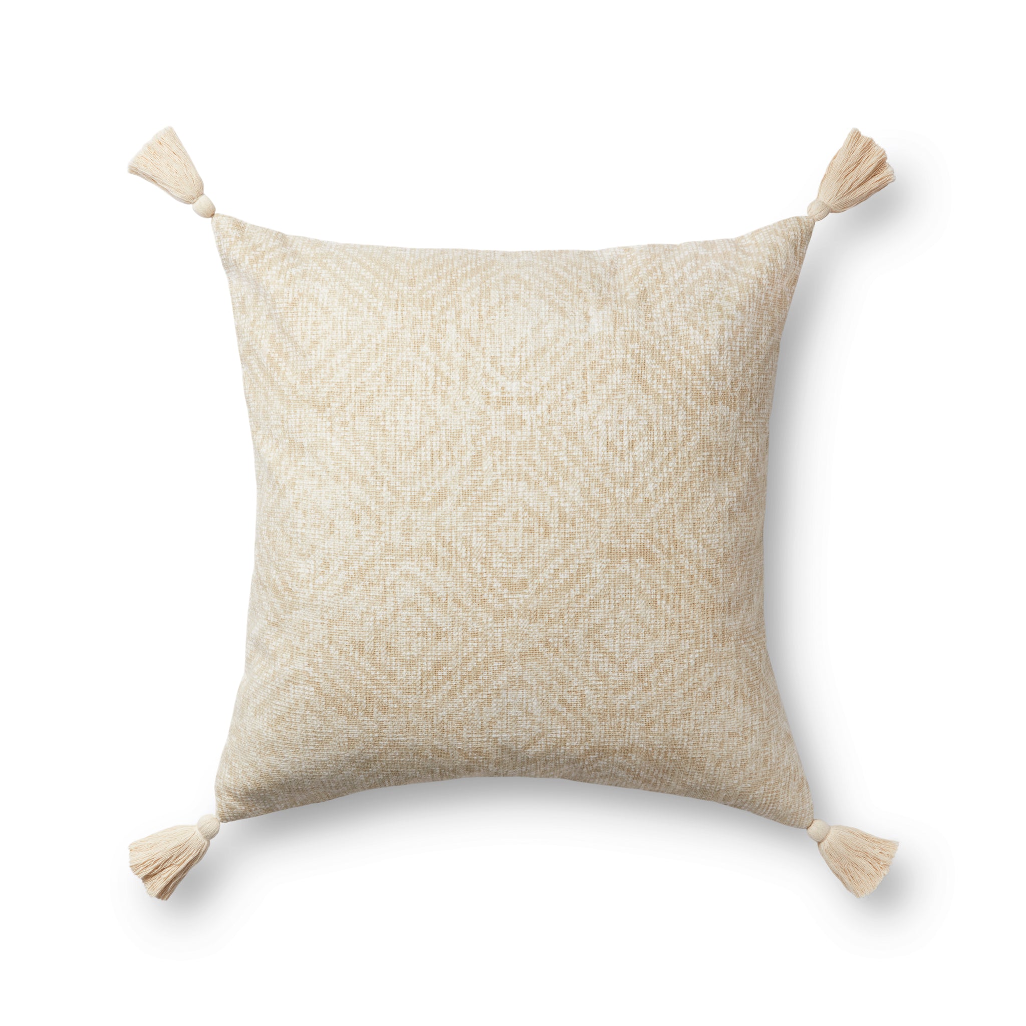 Ivory Pillow (Pattern 3) — a Loloi pillow at Laurie Yapp Home.