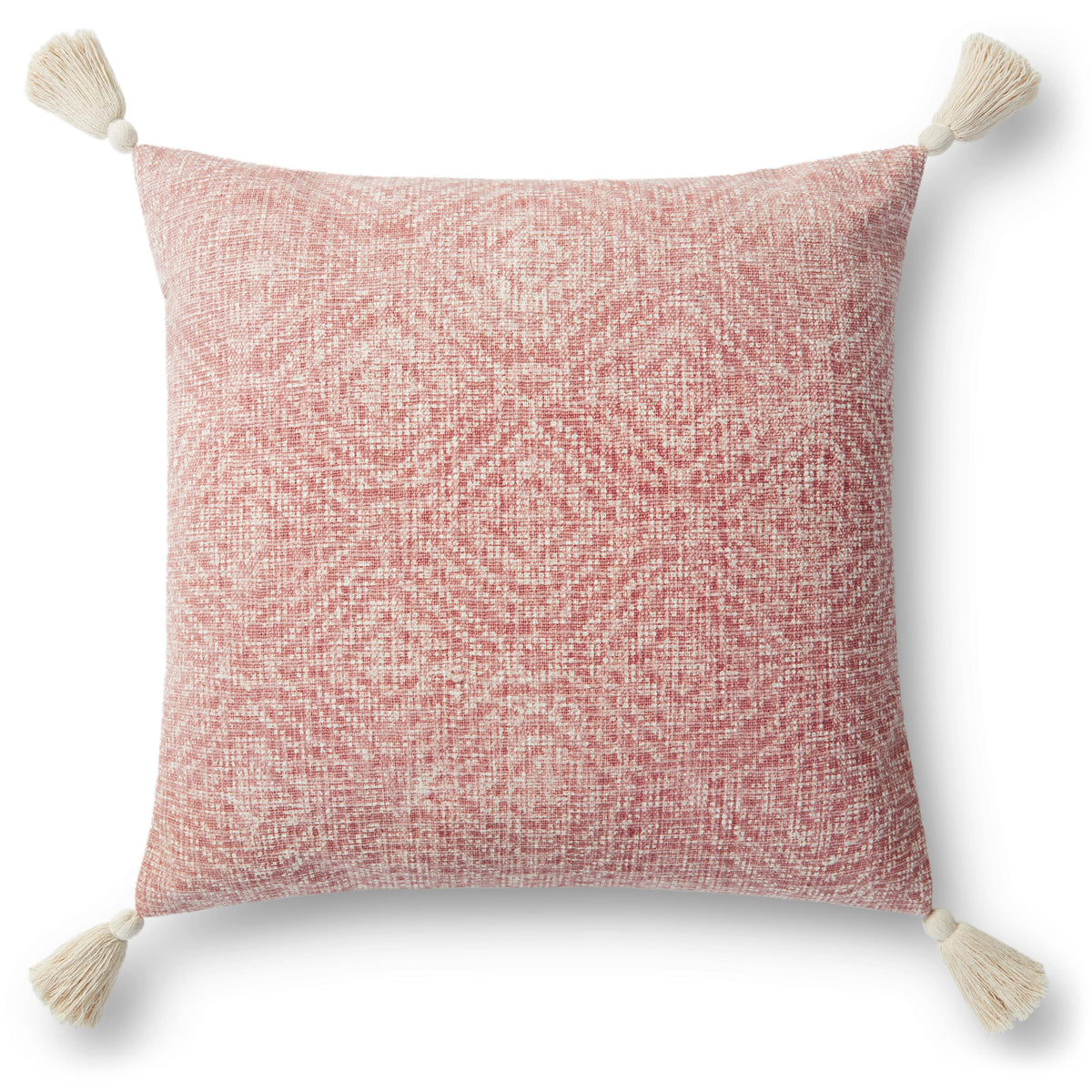 Pink Pillow — a Loloi pillow at Laurie Yapp Home.