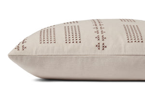 Thomas Natural Pillow shown from another angle.
