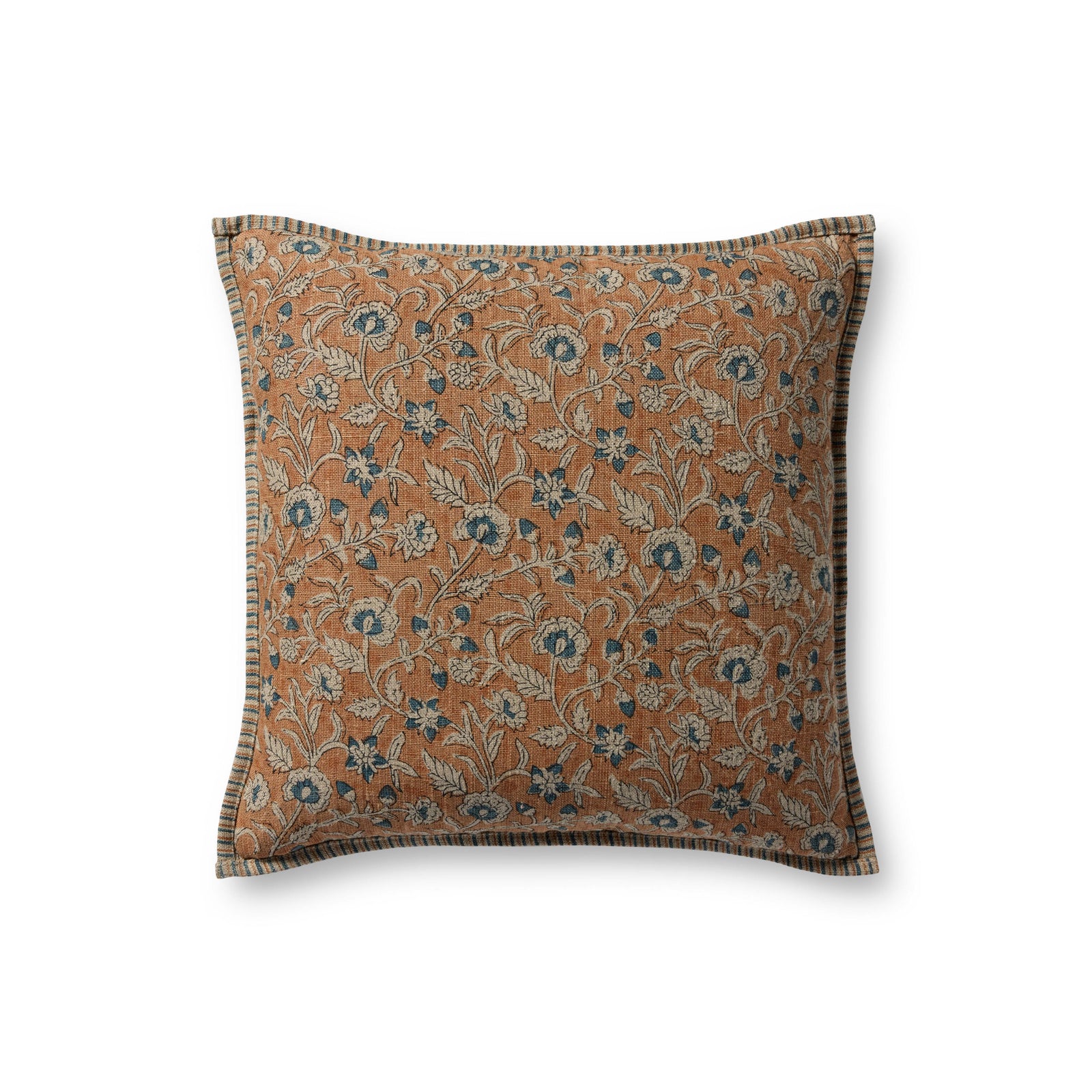 Peach / Multi Pillow — a Loloi pillow at Laurie Yapp Home.