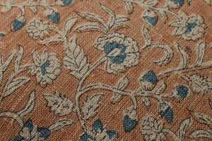 Peach / Multi Pillow shown from a different angle to reveal its pattern.